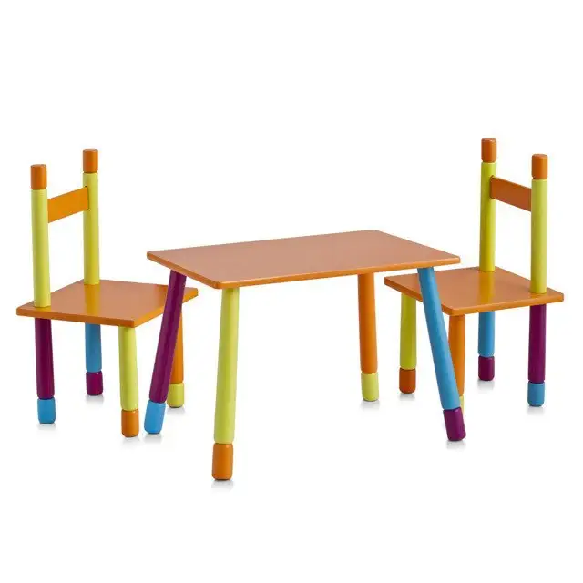 Obniżka ceny Stolik dziecięcy COLOR + 2 krzesełka