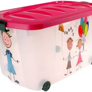 Skrzynia na kółkach KIDS - pojemnik na zabawki Tylko do końca tygodnia