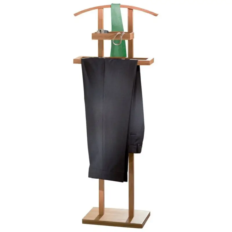 Wieszak na garnitur, ubrania, bambusowy, 45x24x111 cm, ZELLER Kup online
