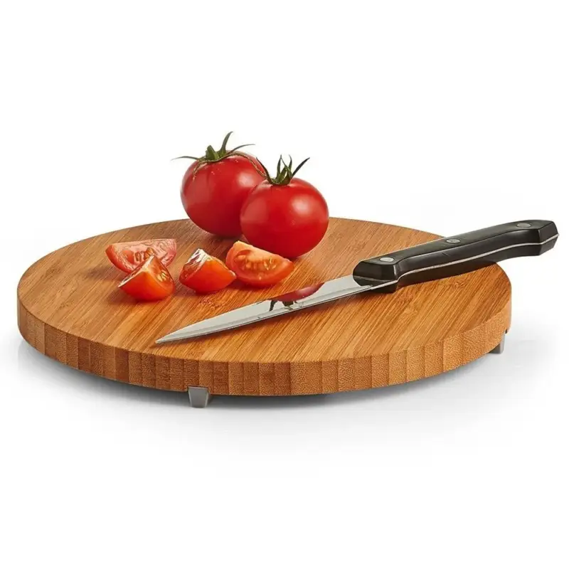 Premium Deska do krojenia BAMBOO, podstawka pod garnki, 2w1, ZELLER