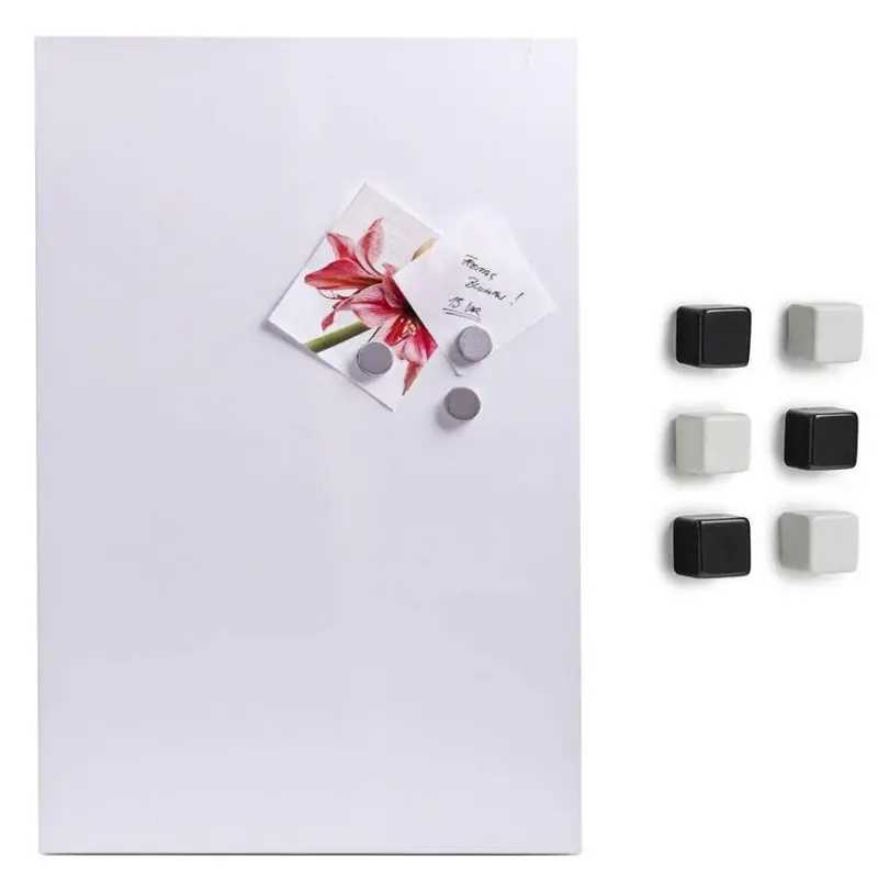Oferta Zestaw, tablica magnetyczna na notatki 60x40cm + 6 magnesów CUBES, ZELLER