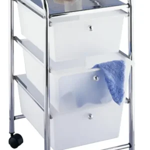 Oferta Wózek łazienkowy MESSINA, 3 poziomy, WENKO