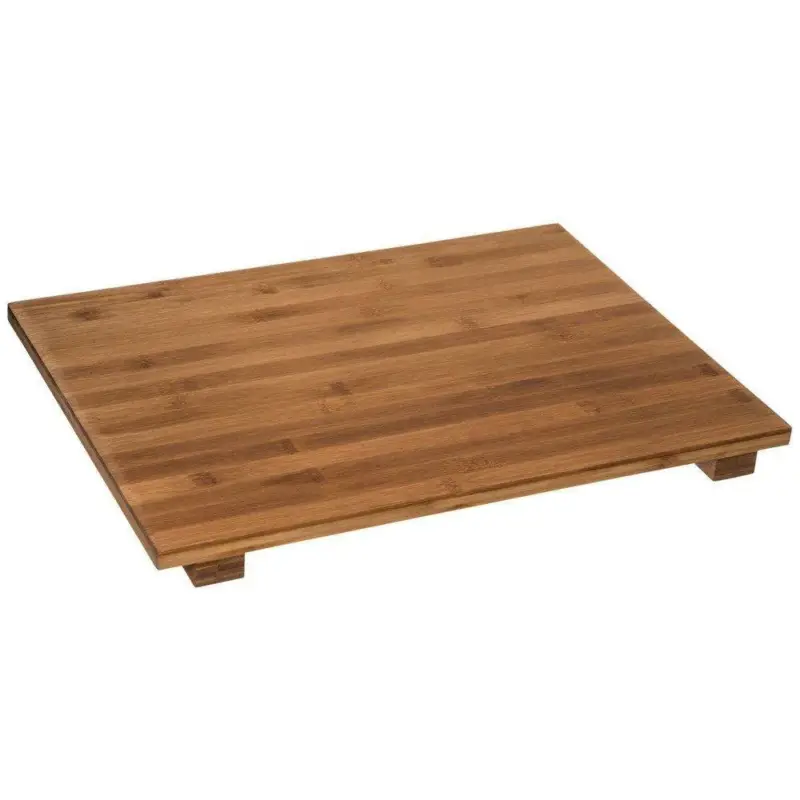 Bambusowa deska do krojenia, 50 x 38 cm, podwyższana Niska cena
