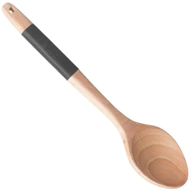 Łyżka kuchenna drewniana z silikonową końcówką, 32 cm Zamów teraz