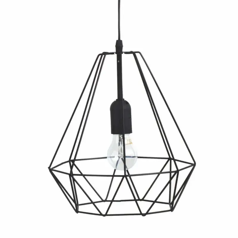 Tani Lampa dekoracyjna, wisząca LOFT, nowoczesna, metalowa konstrukcja