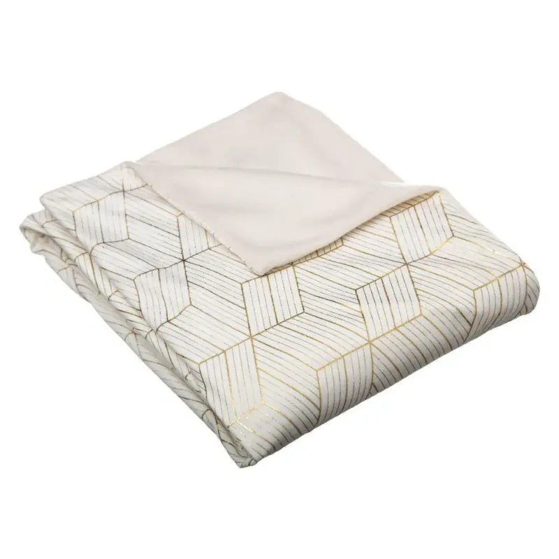 Narzuta na łóżko z motywem geometrycznym, 130 x 160 cm Wyjątkowa oferta