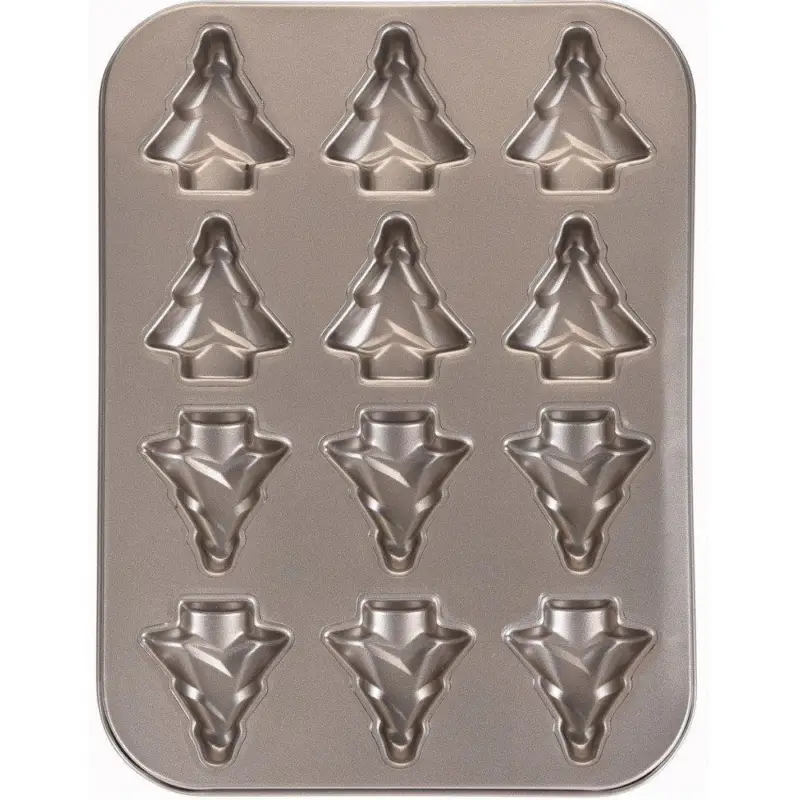 Promocja Foremki świąteczne do pieczenia ciastek, non-stick, 35 x 26 cm