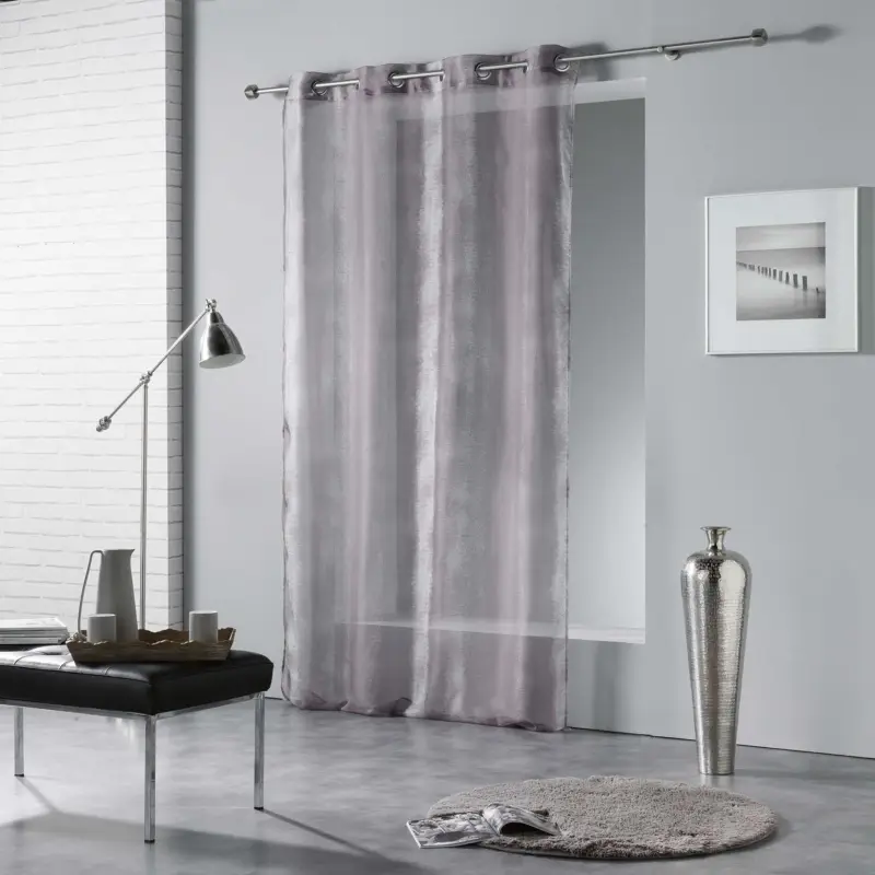 Wysoka jakość Firana na przelotkach ARC EN CIEL taupe, 140 x 240 cm