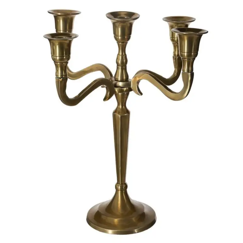 Świecznik metalowy 22 cm Darmowa dostawa