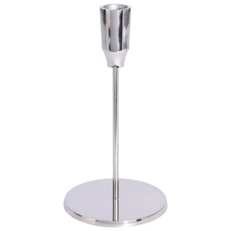 Oferta limitowana Świecznik wolnostojący, 19 cm, srebrny