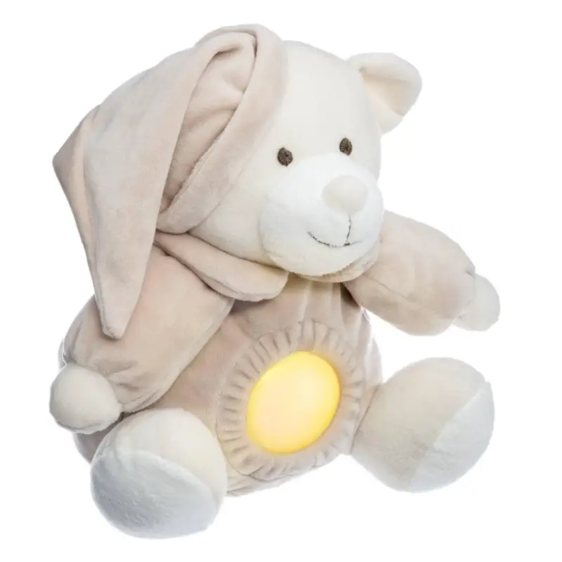 Lampka nocna dla dzieci w pluszowej maskotce Tani