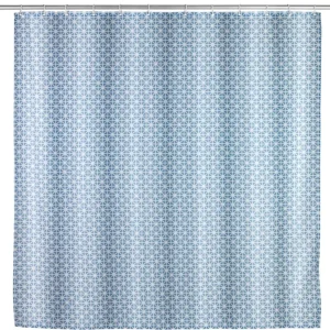 Wyjątkowa oferta Zasłona prysznicowa antypleśniowa CRISTAL, 180 x 200 cm, poliestrowa, WENKO