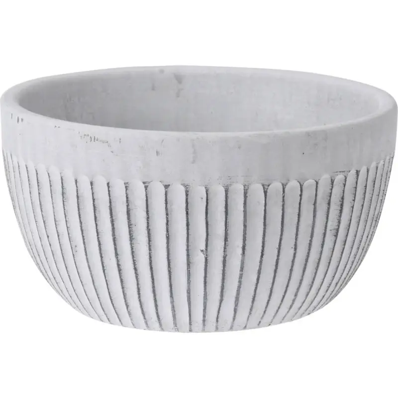 Kup teraz Doniczka ceramiczna z geometrycznym wzorem, Ø 19,8 cm