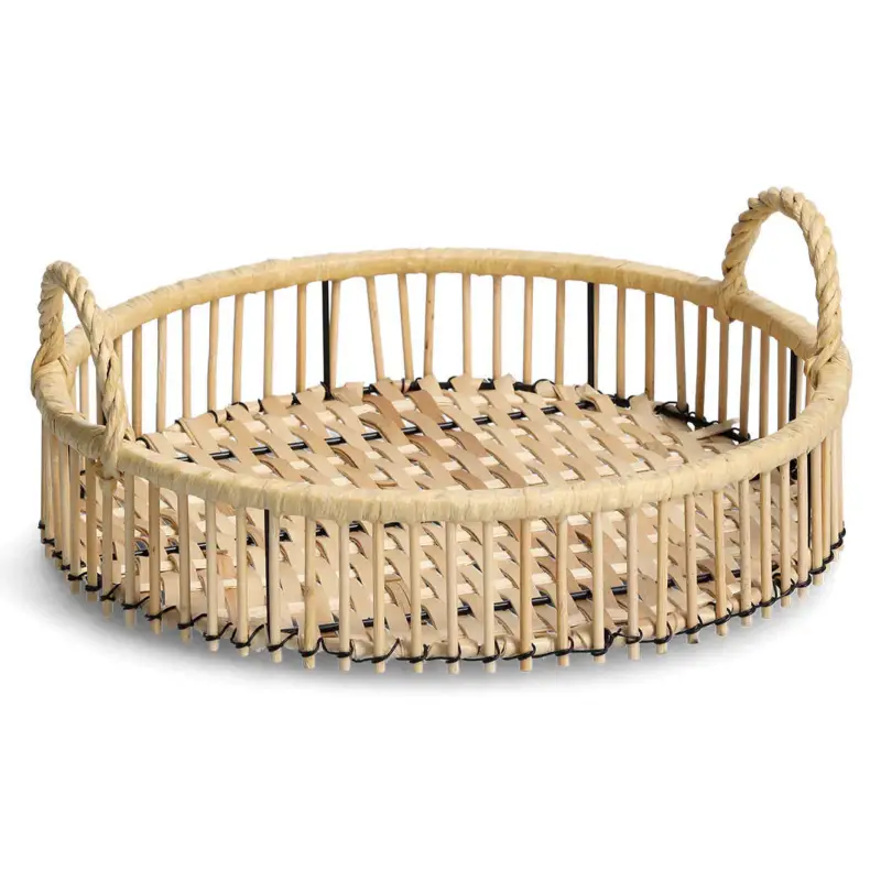 Taca dekoracyjna RATTAN, Ø 32 cm, ZELLER Szybka wysyłka