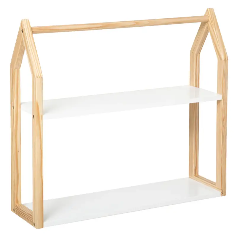 Regał na zabawki i książki Domek, 56 x 15 x 50,8 cm Oferta limitowana