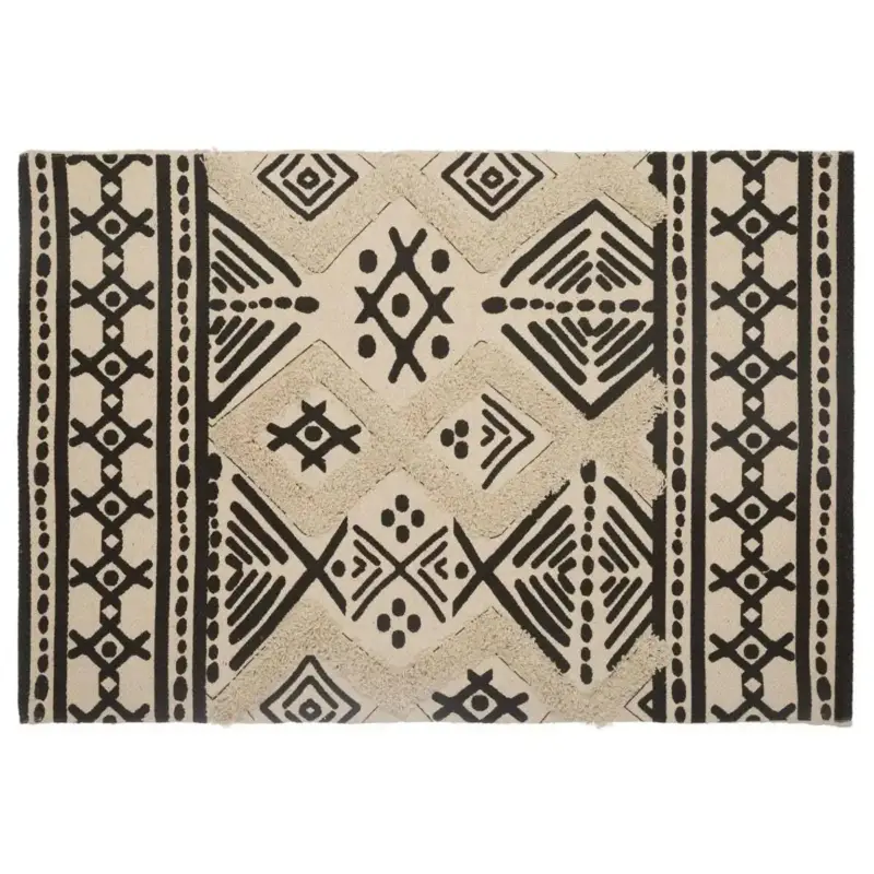 Cena promocyjna Dywanik w geometryczne wzory, 60 x 90 cm