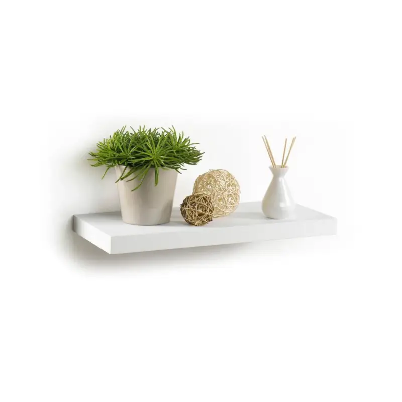 Półka wisząca na ścianę z MDF, dł. 50 cm Ostatnie sztuki