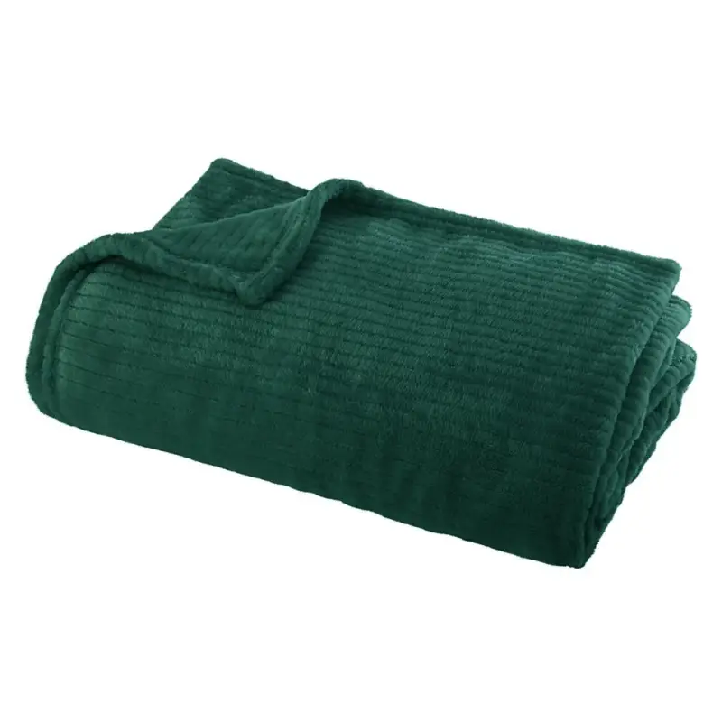 Dodaj do koszyka OUTLET Koc na łóżko w prążki, 125 x 150 cm