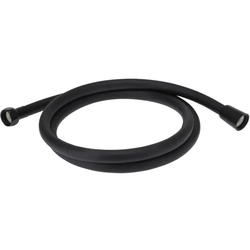Wąż prysznicowy wannowy, czarny, PCV, 150 cm, gwint 1/2 Tani