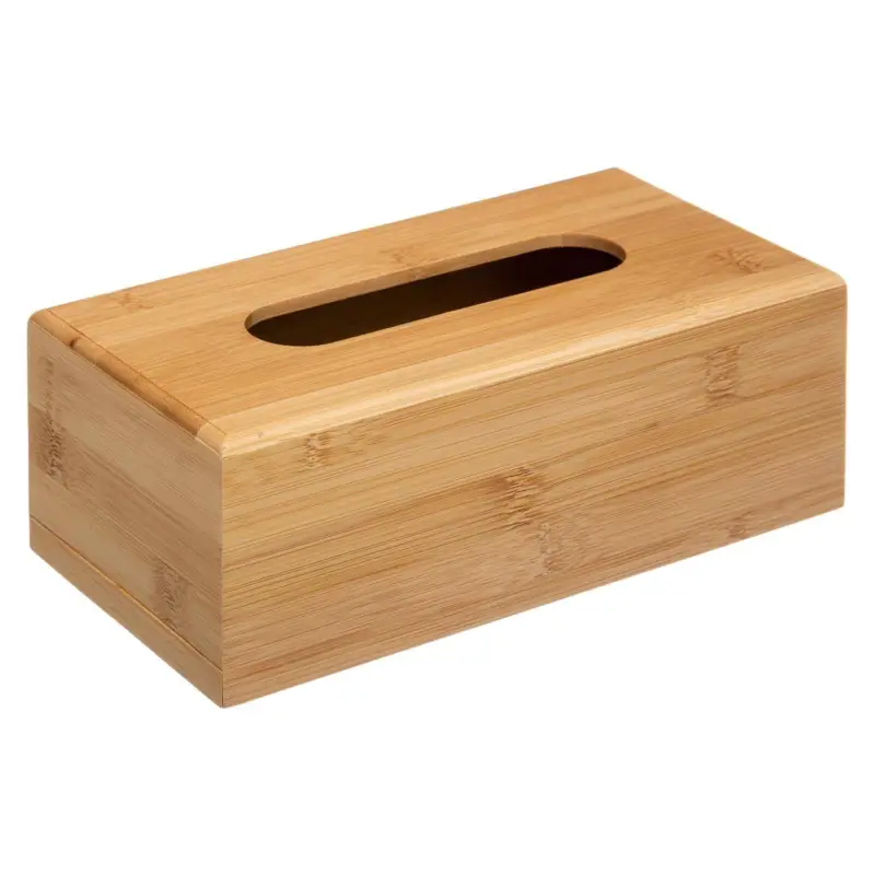 Dostępne od ręki Pudełko na chusteczki, bambus, 25 x 13 x 8,5 cm