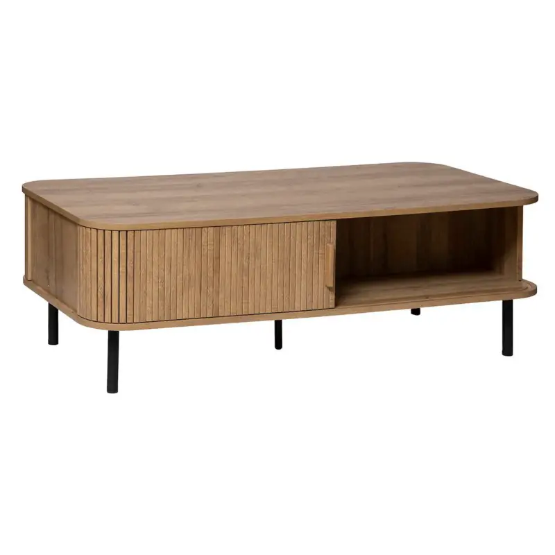 Cena promocyjna Stolik kawowy ze schowkiem COLVA, 120 x 60 x 41 cm