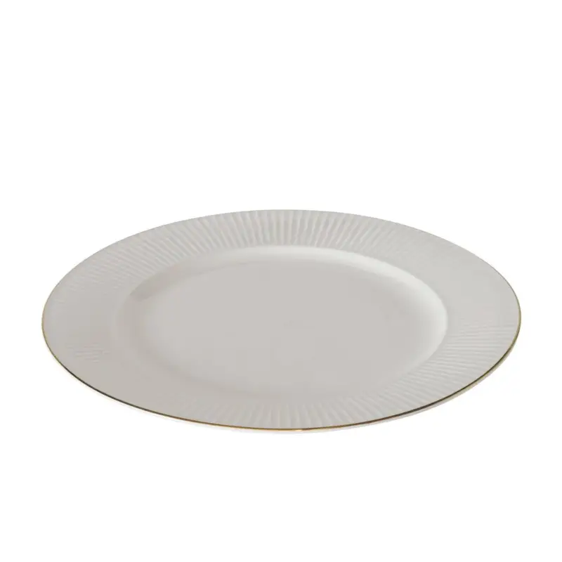 Talerz obiadowy KELLY, porcelanowy, Ø 26,5 cm Promocja