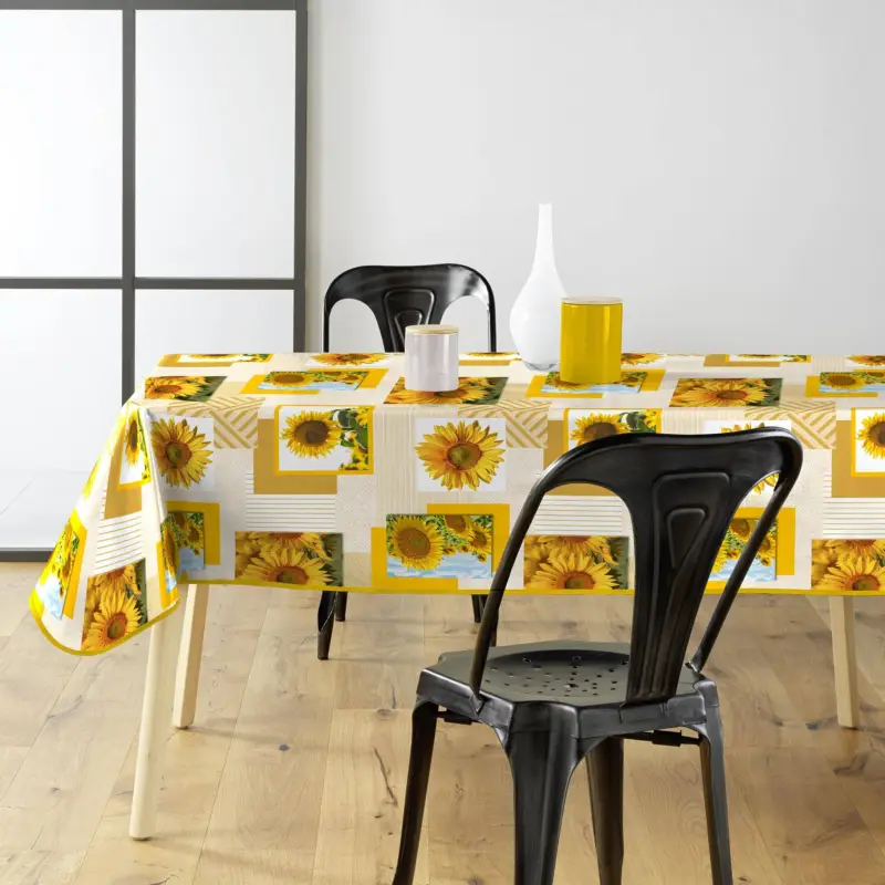 Obniżka ceny Obrus w słoneczniki SUNFLOWER, 140 x 240 cm, tworzywo sztuczne