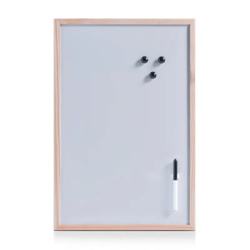 Niska cena Biała tablica magnetyczna z pisakiem, 40 x 60 cm