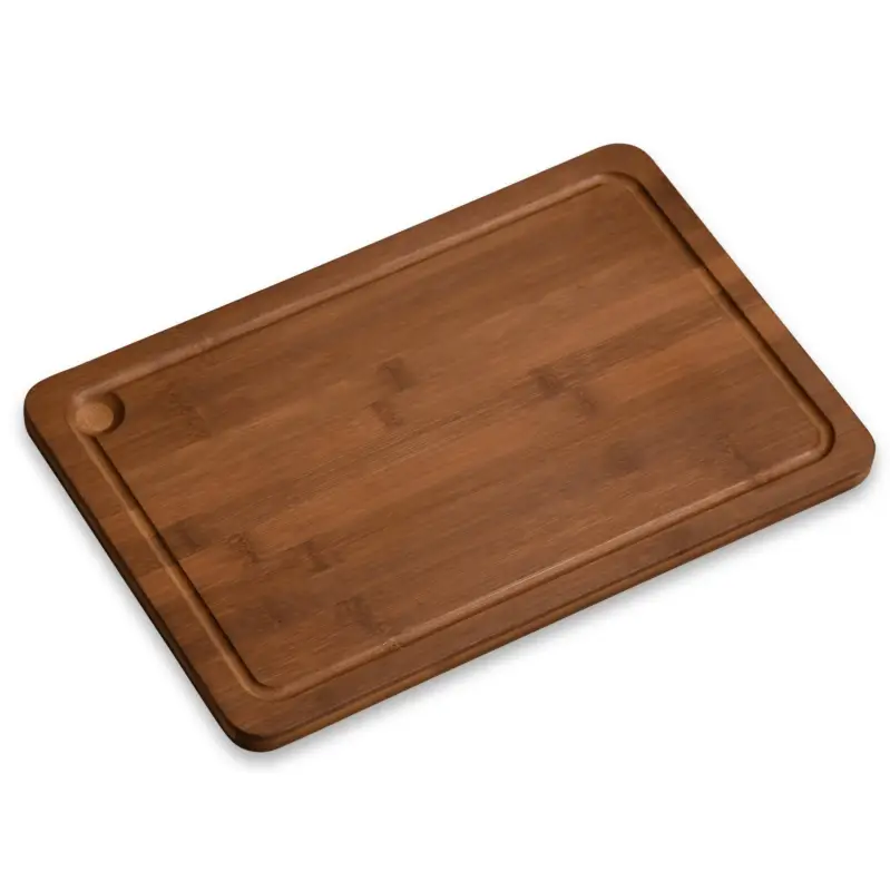 Deska z rowkami, do serwowania, ciemny bambus, 38 x 25 cm Nie przegap