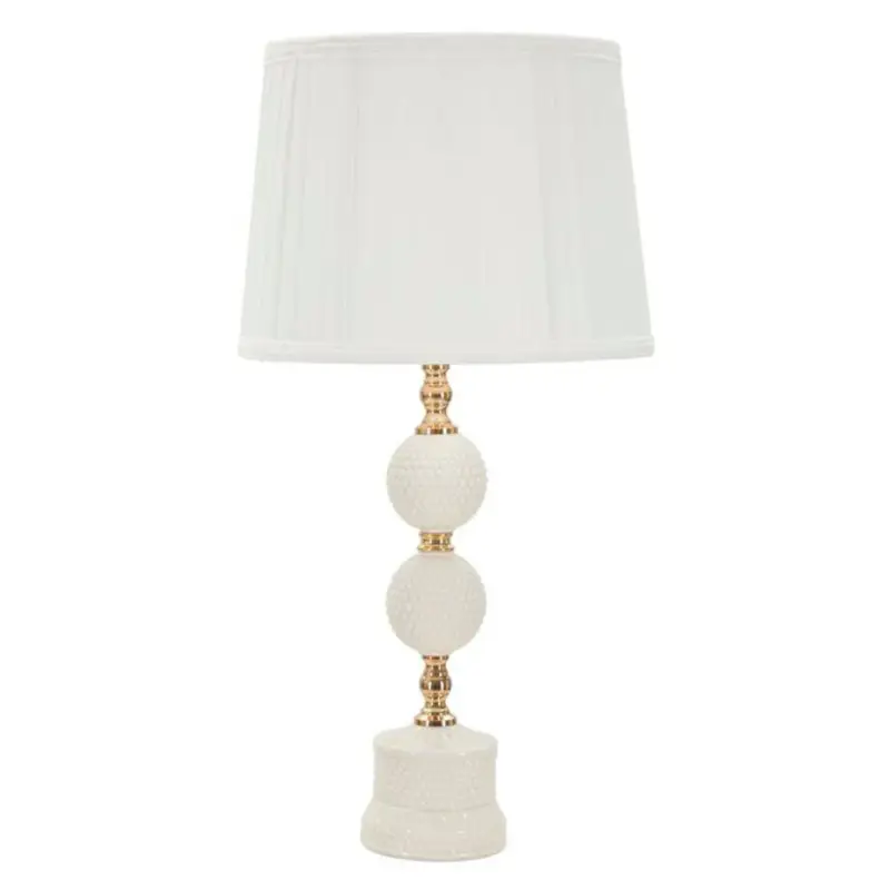 Zamów teraz Lampa stołowa z ozdobną bazą NAPOLI, 59 cm