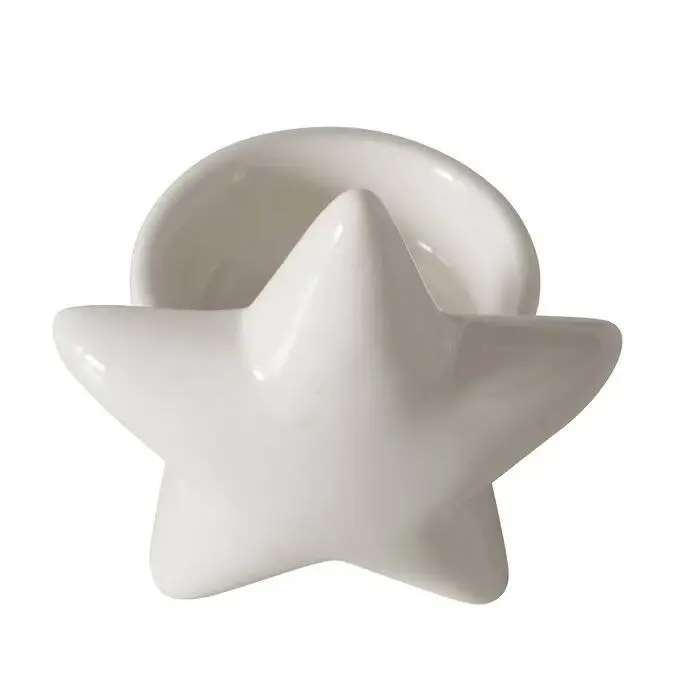 Ekspresowa dostawa Porcelanowy świecznik na tealight ULANDA