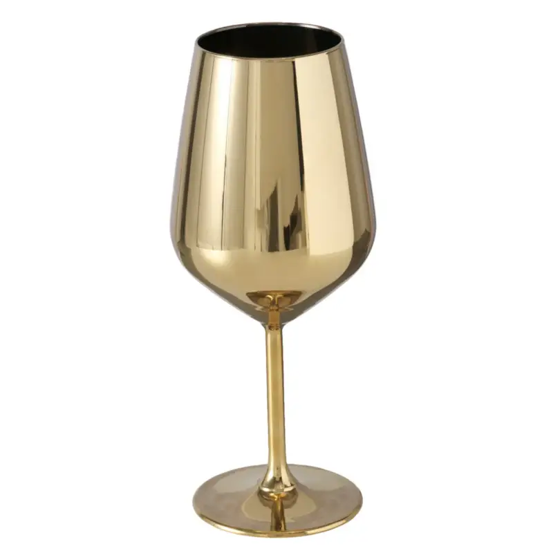 Złoty kieliszek na wino ADORA, 490 ml Dodaj do koszyka