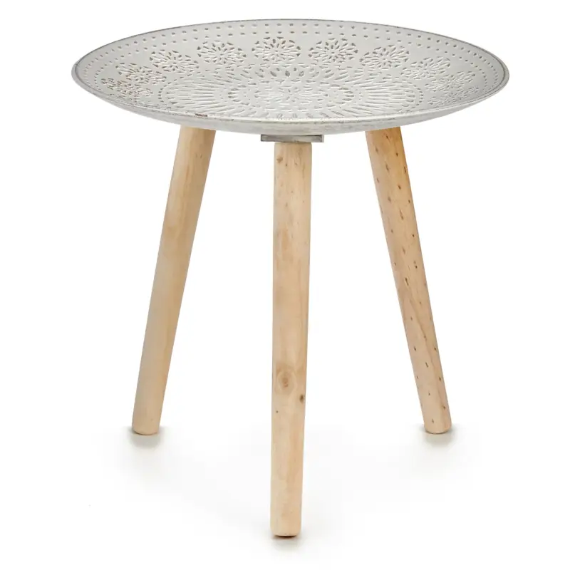 Stolik kawowy okrągły MANDALA, 40 cm Promocja