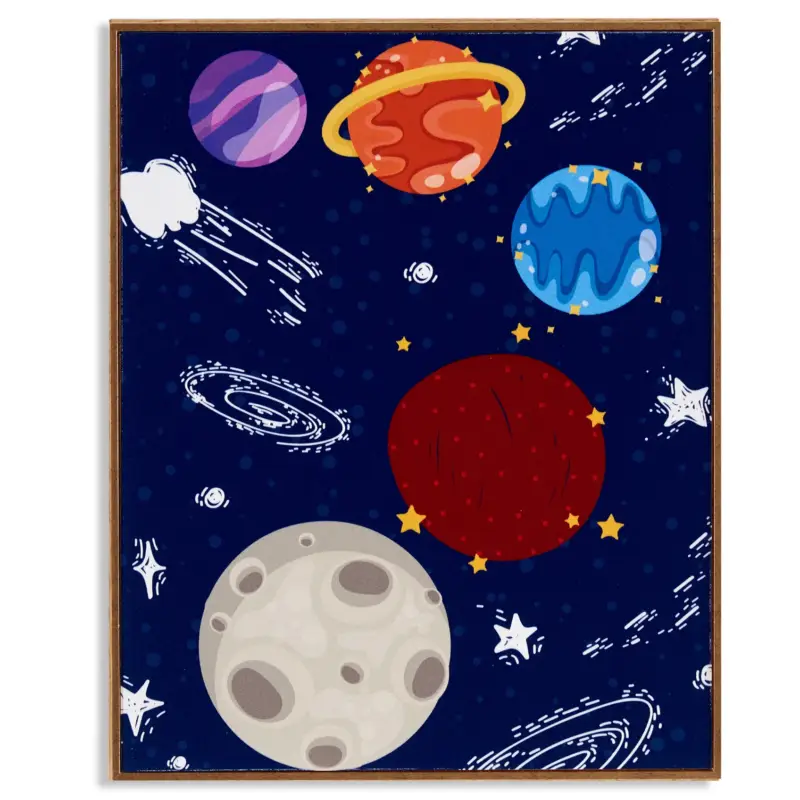 Plakat w ramce kosmos PLANET, 40 x 50 cm Dostępne od ręki