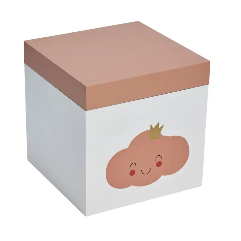 Bestseller Pudełko na pamiątki dziecka HEAD IN THE CLOUDS, 17 x 17 x 11 cm