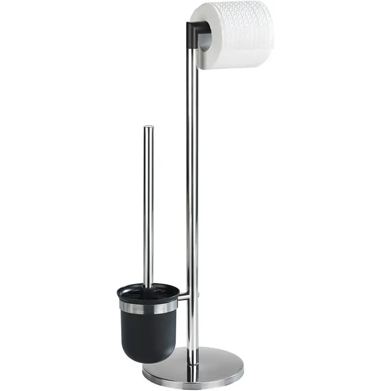 Kup teraz OUTLET Stojak na papier toaletowy i szczotkę do WC, PARUS - 2w1, WENKO