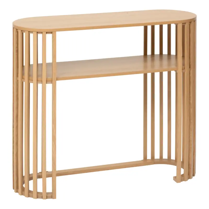 Konsola z półką, lamele, SLAT, 100 cm Do wyczerpania zapasów