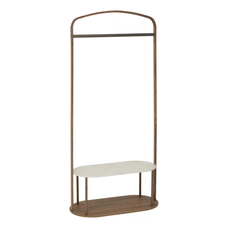 Bestseller Stojak na ubrania z półką COME, 165 cm