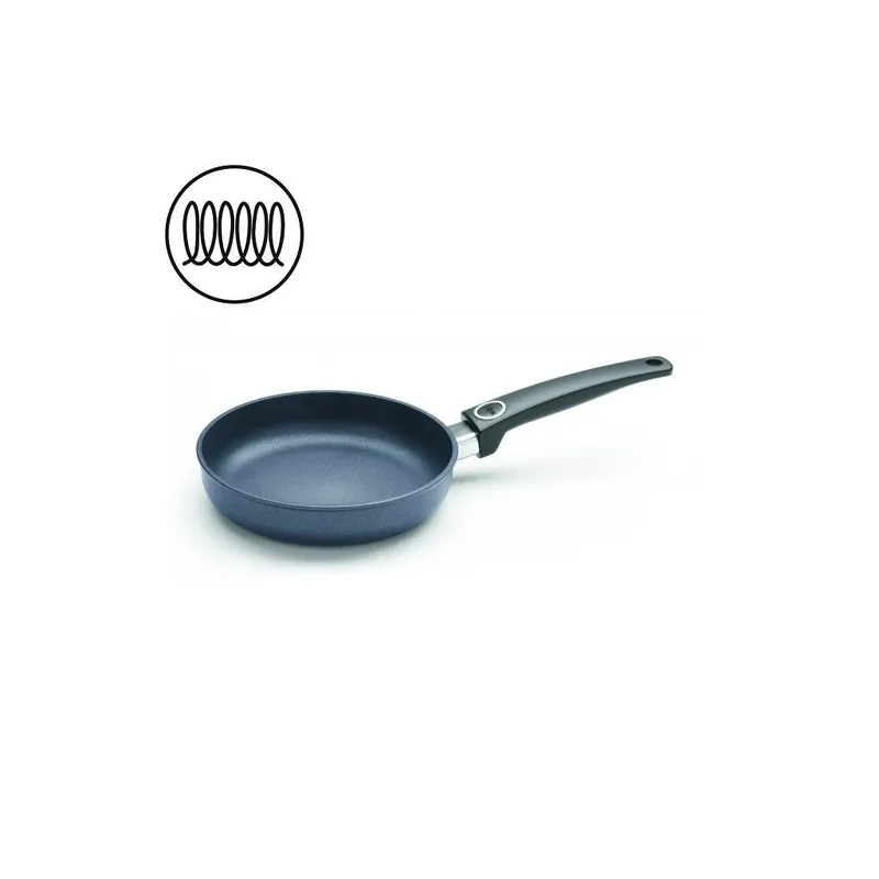 Darmowy zwrot Patelnia z nieprzywierającą powłoką DIAMOND LITE 20 cm, na indukcję, tytanowa, WOLL