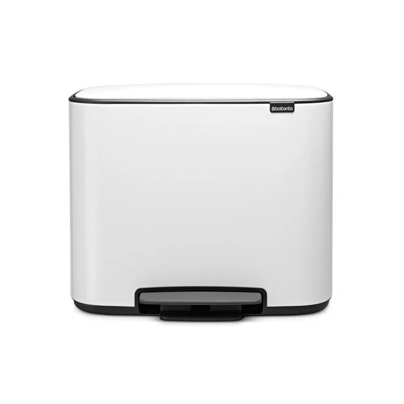 Promocja Kosz na śmieci pedałowy BO 11 + 23 l, biały, Brabantia