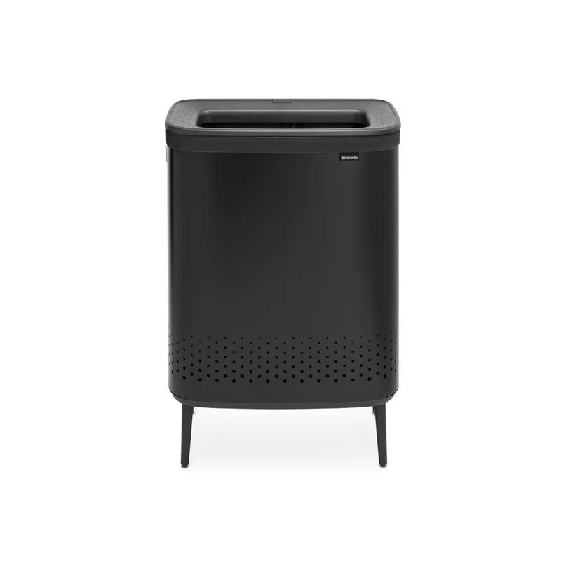Szybka wysyłka Kosz na pranie BO 2 x 45 l, czarny, Brabantia