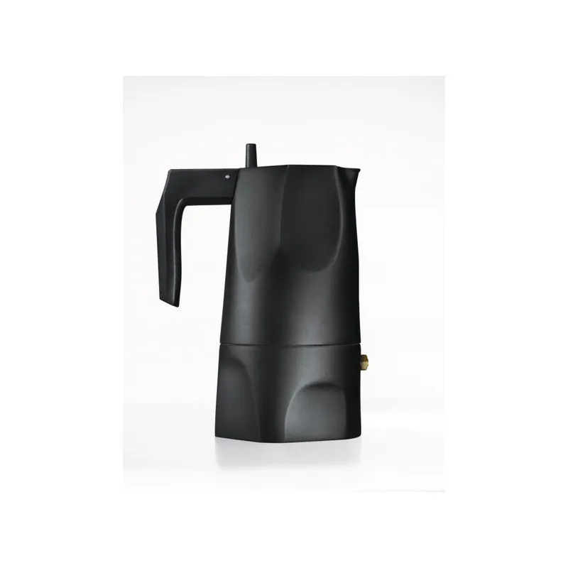 Zaparzacz do espresso mokka OSSIDIANA 150 ml, czarny, Alessi Ograniczona ilość