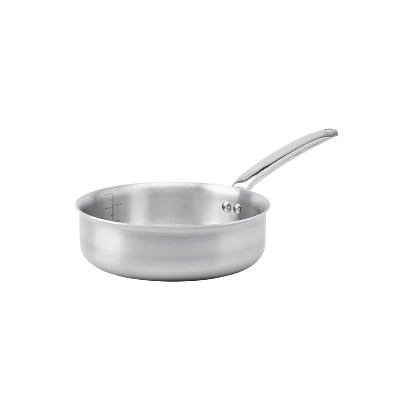 Najlepsza cena Patelnia głęboka ALCHIMY 24 cm, 4 l, proste brzegi, stal nierdzewna, de Buyer