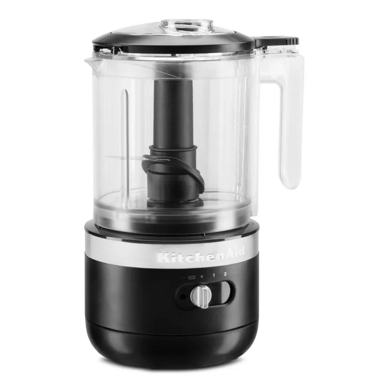 Okazja Elektryczny siekacz do warzyw 5KFCB519, bezprzewodowy, matowy czarny, KitchenAid