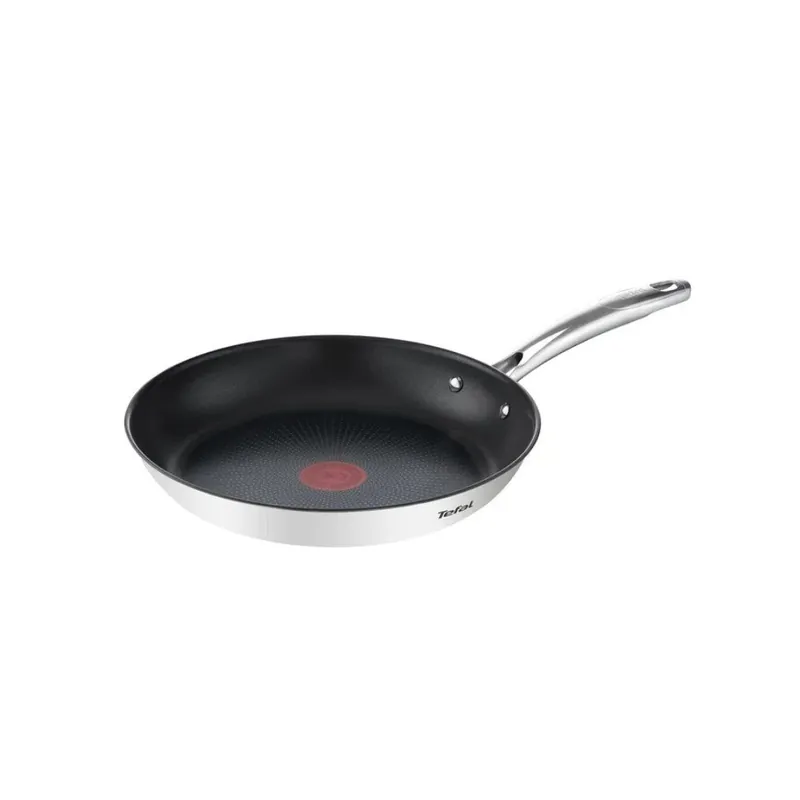Patelnia z nieprzywierającą powłoką DUETTO+ G7320634 28 cm, stal nierdzewna, tytan, Tefal Ekspresowa dostawa