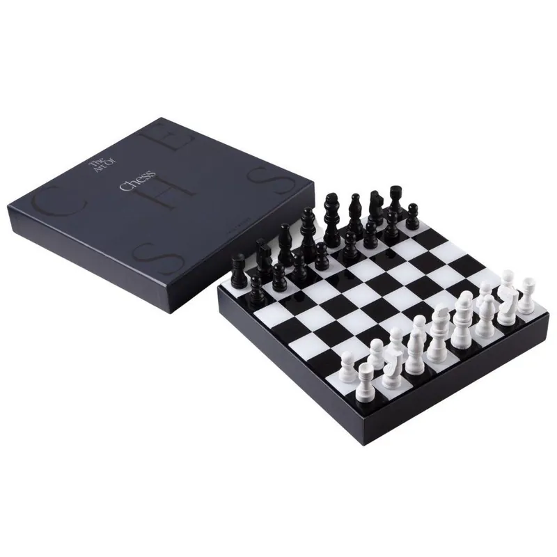 Szachy ART OF CHESS, czarny, Printworks Hit cenowy