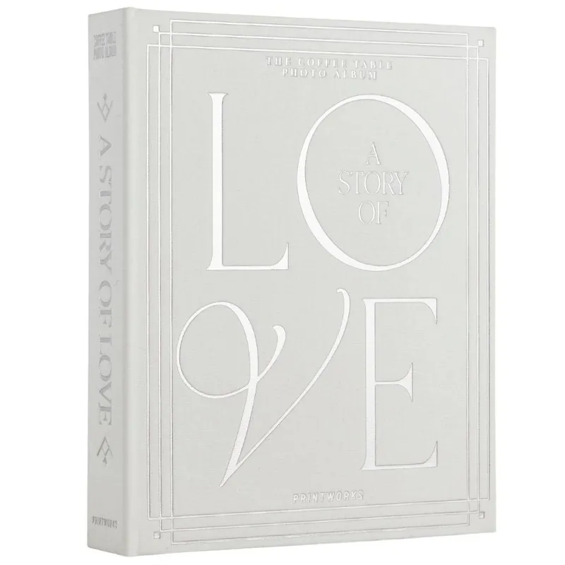 Zniżka Album na zdjęcia A STORY OF LOVE, biały, Printworks