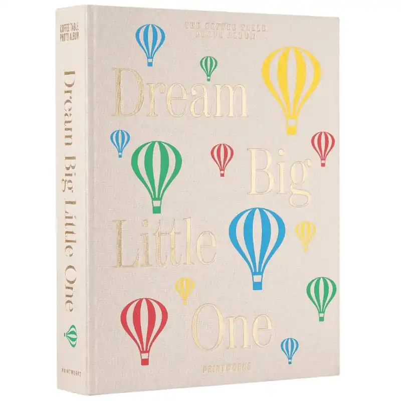Album na zdjęcia DREAM BIG LITTLE ONE, beżowy, Printworks Taniej