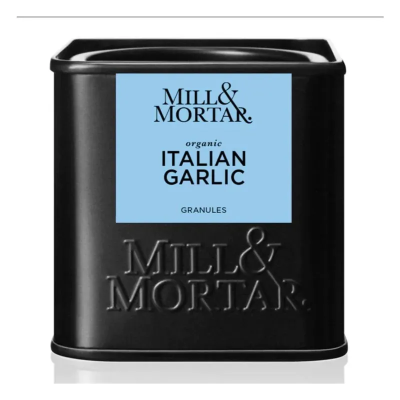 Włoski czosnek organiczny 70 g, granulki, Mill & Mortar Tylko dziś