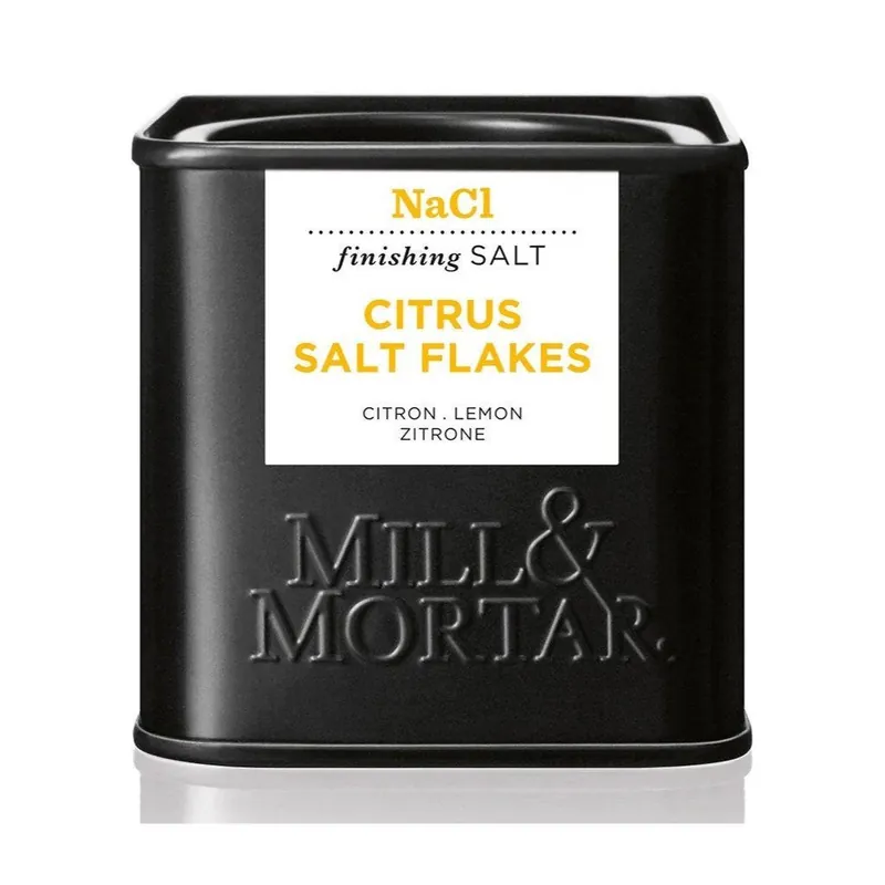 Sól cytrusowa 70 g, płatki, Mill & Mortar Nowość